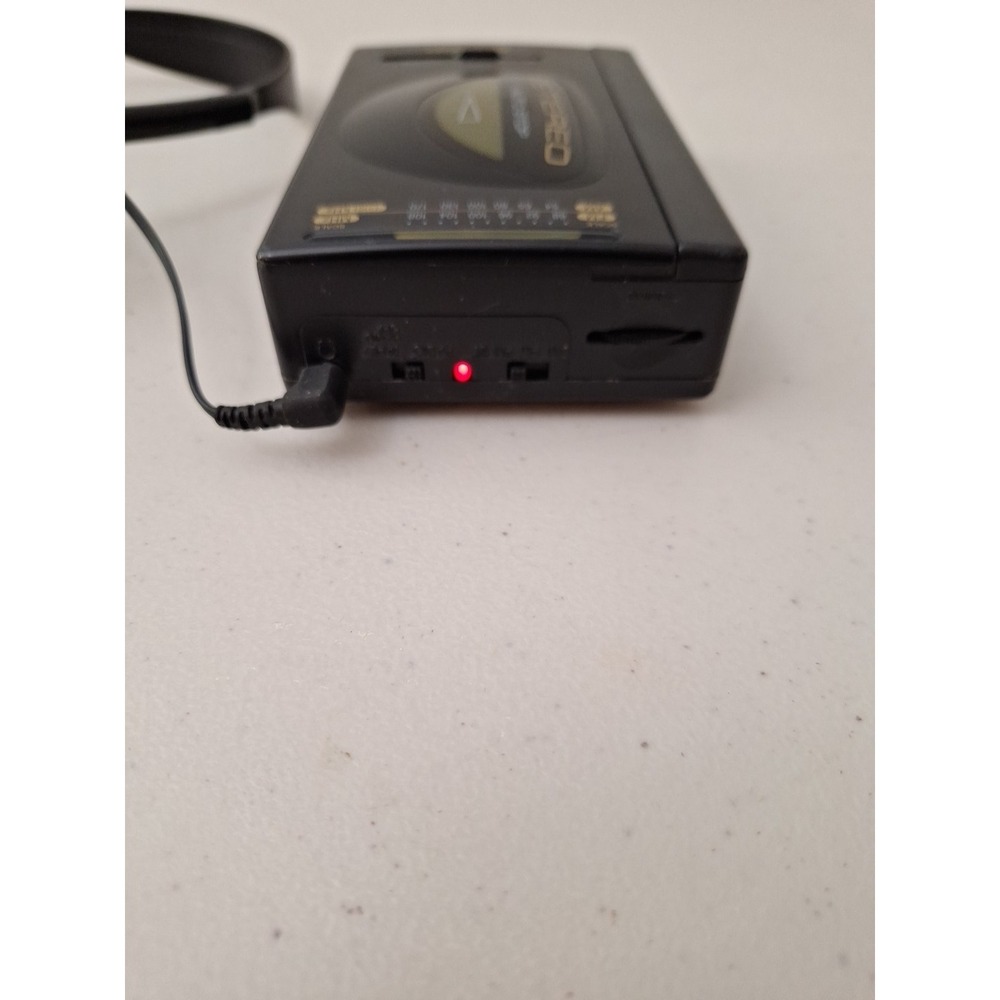 Vintage Sharp JC-150 (GY) Portable AM/FM Stereo Cassette Player WORKS SEE DESCR. - Picture 12 of 14